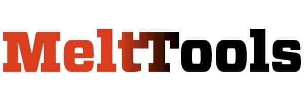 MeltTools orange and black wordmark